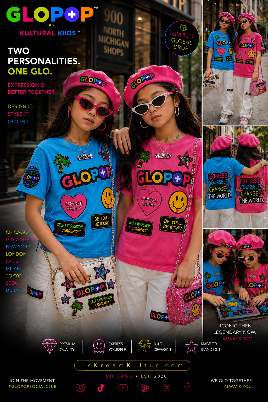 ON-THE-GO "GLO" TEE XPERIENCE (GENDERLESS)