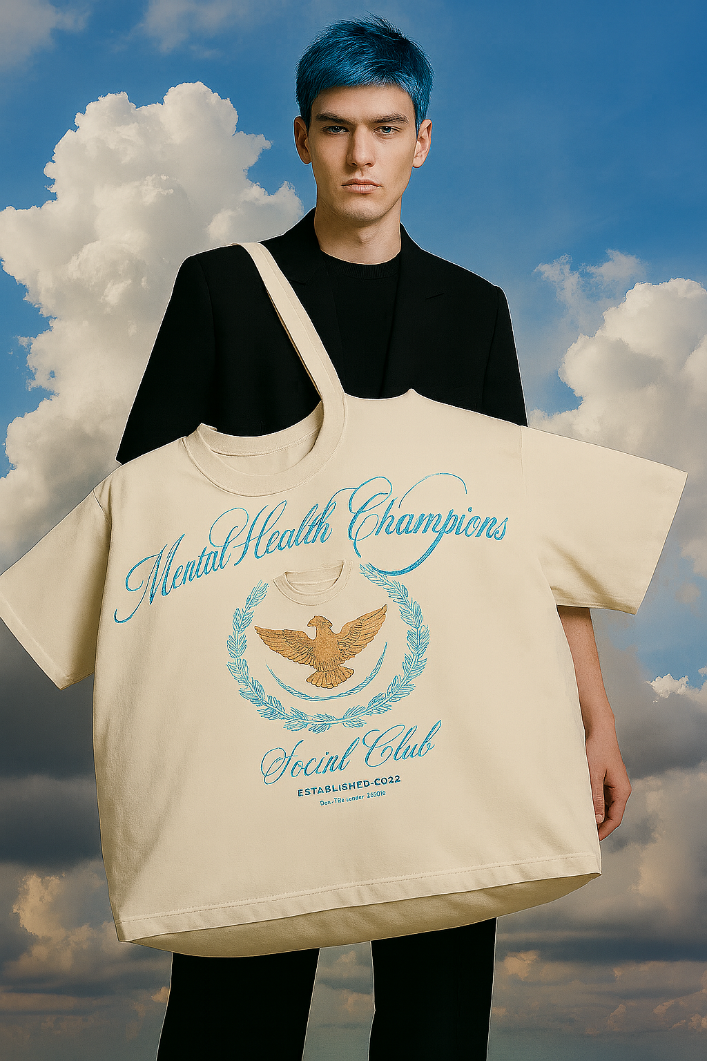 “MENTAL HEALTH CHAMPIONS” GIANT TOTE